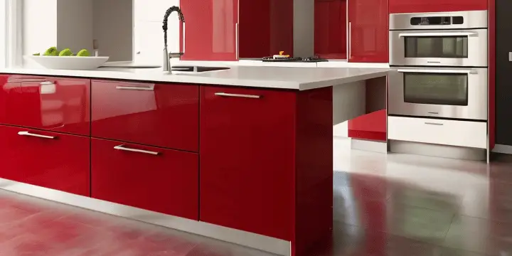 Rode keuken