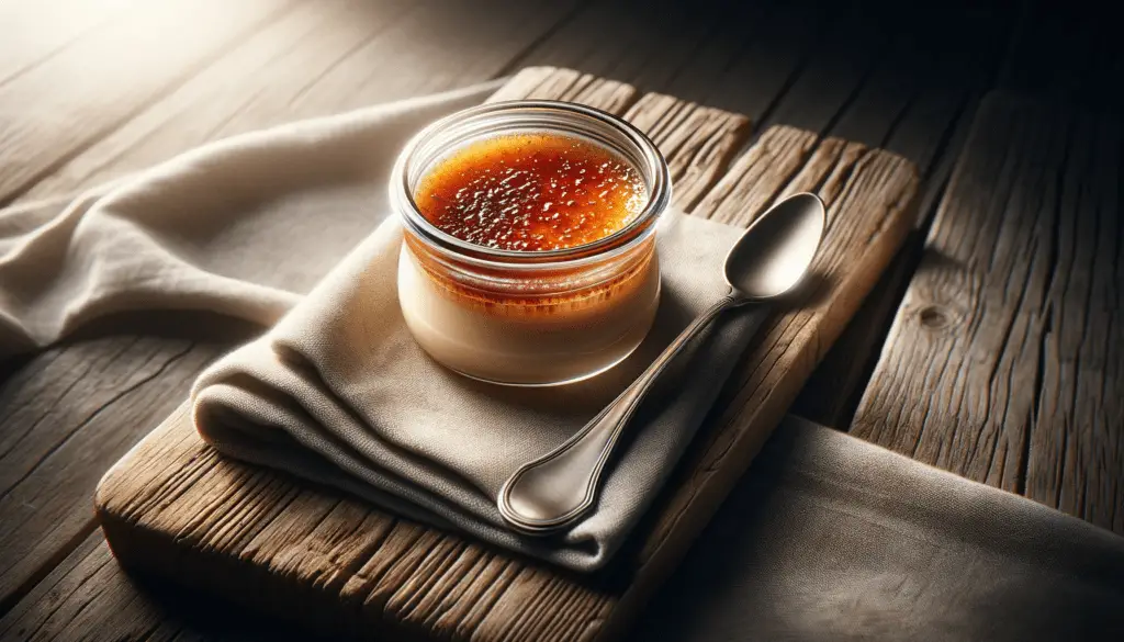 Sous Vide bereide Crème brûlée